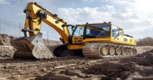 Pelleteuse hydraulique sur chantier : quel CACES R482 pour la conduire