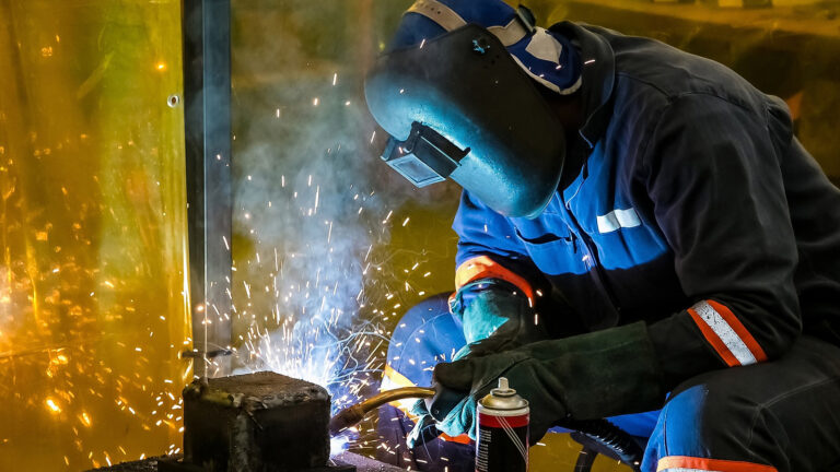 travaux de soudage — formation FORMAFORCE